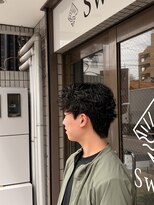 スウェル 押上店(Swell)&nbsp;リバースセンターパート/ニュアンスウルフ/ダウンバング/錦糸町