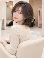 ユイマァル 岡山(YUIMARL)&nbsp;レイヤーボブ★20代30代40代岡山★韓国パーマ★顔周りレイヤー★