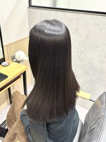 カットスタジオグラム(CUT STUDIO g)&nbsp;艶髪ロング【縮毛矯正】【髪質改善】