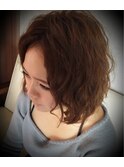外国人風パーマ