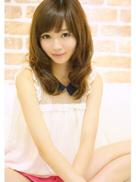 メイズ(MAZE) 女の子らしいふんわりガーリーカール【メイズ東中野・鍛原志行】