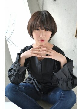 美容室ピュール(PUUR) うざバングナチュラルショート