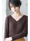 【Creo】大人カジュアルショートボブ×ダークショコラカラー
