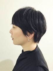 短くても子どもっぽくならない大人ショート［&Evolve 荻窪］