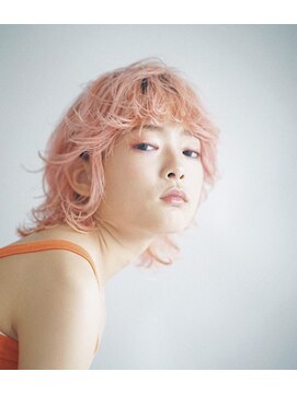 ハイジア(hygea) [hygea]Wカラー　透明感ピンク　ウルフヘア[薬院/警固]