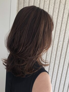 エイトタマプラ たまプラーザ店(EIGHT tamapla) 【EIGHTたまプラ】デザインカラー切りっぱなしボブ