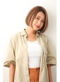 [大人女性サロン/広尾]ハイライトショートボブ
