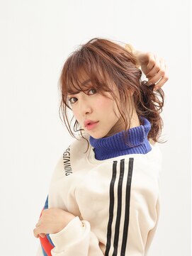 ヘアサロン アティリー(Hair Salon Attirer) ルーズポニー　　【Attirer 飯田裕之】