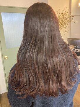 コレット ヘアー 大通(Colette hair) ローズピンクブラウン☆