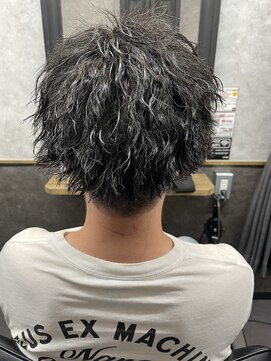 レベル 葛西店(LEVEL) ツイストスパイラルパーマ ツーブロック メンズカット/葛西