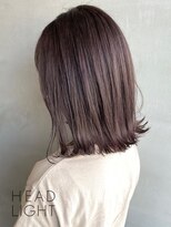 ソーエン ヘアー エイト 札幌駅前店(soen hair eight by HEADLIGHT) 切りっぱなしボブ×ココアブラウン×ミディアムボブ_SP20210813