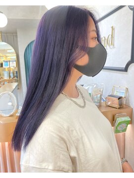 ロンドプランタン 恵比寿(Lond Printemps) ＊石垣　バイオレットアッシュ/ブリーチあり
