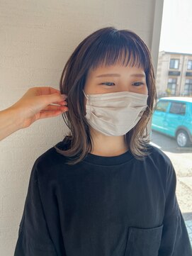 ミルヘアデザイン(mil hair design) グレージュ