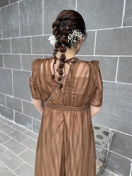 ディスコネクト(DISCO-N-NECT) アレンジヘア編みヘア