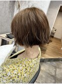 くせ毛風ボブ