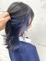 ヘアーデザイン アルエ(HAIR×design ARUE) 【ARUE】インナー×ブルー