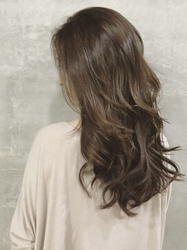 ワンデイ 表参道(oneday) グレーベージュカラーダークアッシュベージュくすみカラー黒髪