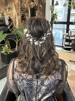 パム 恵比寿(PAM.)&nbsp;ふわふわハーフアップ