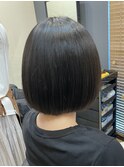 【ボブ+トリートメント】セミディア/シアーカラー/鎌取/林愛華