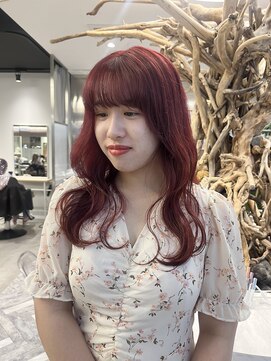 ゼスト 八王子店(ZEST) ボルドーカラー/韓国ヘア【佐々木麻衣】
