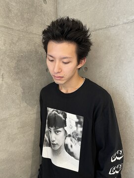 オーオシカシカスペース(OOO YY Space) スパイキーショート/束感/メンズヘア