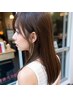 【縮毛矯正】縮毛矯正+カット＋olaboセレクトトリートメント￥19800