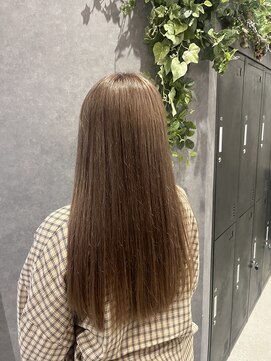 ラッシュ(rush) 濃いめミルクティーベージュカラー