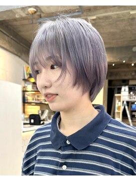 マーケット(MARKET) ラベンダーグレージュ×ショート