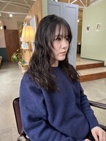 キュオンシア(CUEON. ciea)&nbsp;ロング×ニュアンスパーマ