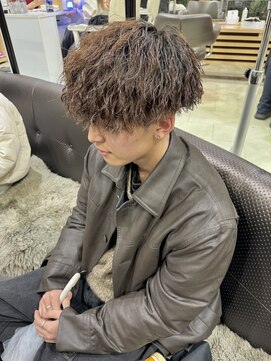 ゼスト 吉祥寺店(ZEST) ツイストスパイラル　マッシュパーマ　吉祥寺/島田優斗