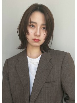 トリッカ 銀座(tricca) くびれボブ/レイヤーボブ/艶カラー/簡単スタイリング