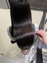 ルナス 福岡天神(LUNAS)&nbsp;髪質改善ケアカラー×ほんのりviolet greige