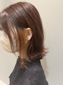 スーリール 箱崎店(Sourire) イヤリングカラーオレンジ