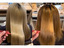 アース 天童店(HAIR&MAKE EARTH)の雰囲気（ブリーチ毛でもストレート可能です！驚きの髪質改善！）