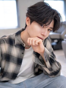 ハバナ 渋谷(HAVANA) センターパート/ニュアンスパーマ/フェザーパーマ/ツーブロック