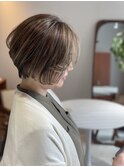 【前迫 隆志】highlight ぼかし ショート