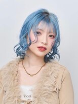 エス 天満扇町(esu)&nbsp;ふんわりエアリーな質感と今っぽ淡色ブルー