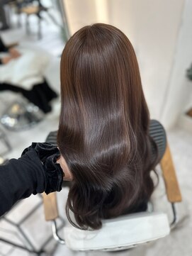 ジーナ 博多筑紫口(Zina) 【KANA】オリーブベージュ/韓国ヘア