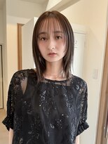 バランス 京都(BALANCE)&nbsp;シースルーバング×レイヤーミディ