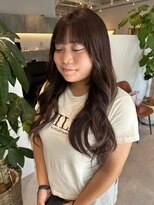 マルフェ 天王寺(marfe)&nbsp;【marfe】ブラウンベージュ＿前髪カット＿顔まわりカット