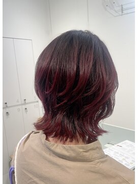 ナンバースリー 溝の口店(Number Three) グラデーションレッド【N°3溝の口】