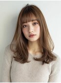 クールミディアム×髪質改善ツヤ[六甲/髪質改善/白髪ぼかし]