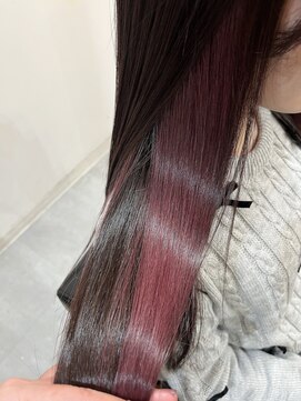 アリアツイン バイ エクラート 池袋西口店(ARiA TWiN by ECLART) 【圧倒的ダメージレス】髪質改善カラー　インナーカラー