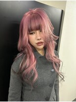 ヌル 原宿店(Null) オーダーメイド/ケアブリーチカラー/セクションカラー/姫ウルフ