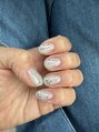 トムヘアー(TOM HAIR)&nbsp;キラキラネイルお気に入り。