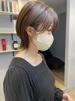 セブンベルベット(7 Velvet)&nbsp;ウルフボブ/ウルフカット/グレージュ　【福岡聖容】