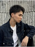 短髪ツイストスパイラルパーマ