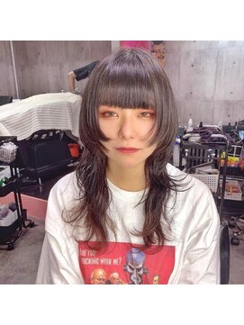 アールイーバイインク 渋谷(Re. by INK.) イメチェンヘアスタイル/ピンクベージュ/アンブレラカラー渋谷