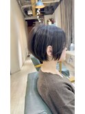 【すきバサミ不使用】乾かすだけで決まるショートボブ