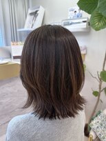 オー(eau)&nbsp;ノースタイリングでもまとまるくびれボブ